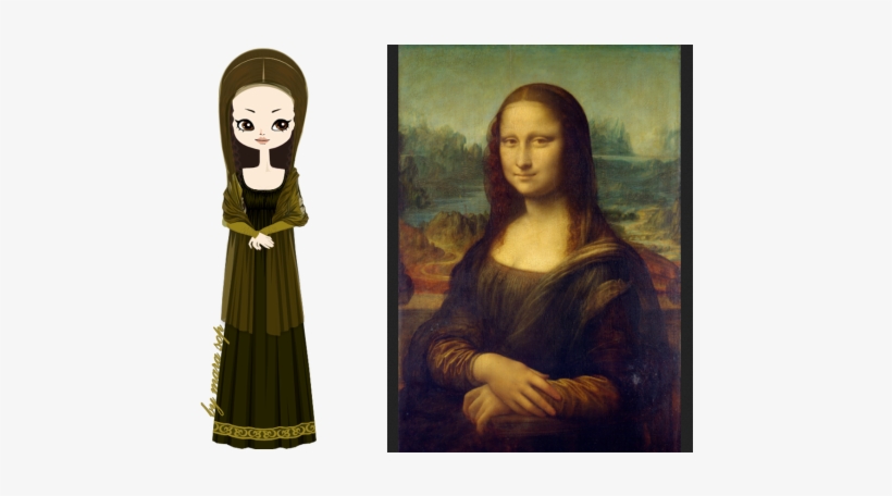 My Davinci Girl Number 1 The Mona Lisa Is The Most - Mona Lisa, transparent png #894196