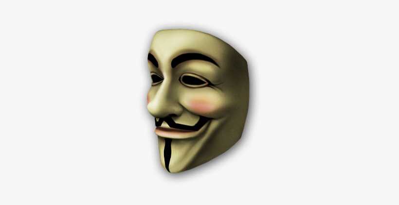 Guy Fawkes Mask High Resolution - Mask, transparent png #894355