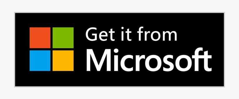 Get It From Microsoft Badge - Microsoft (70-697): Configuring Windows Devices, transparent png #894652
