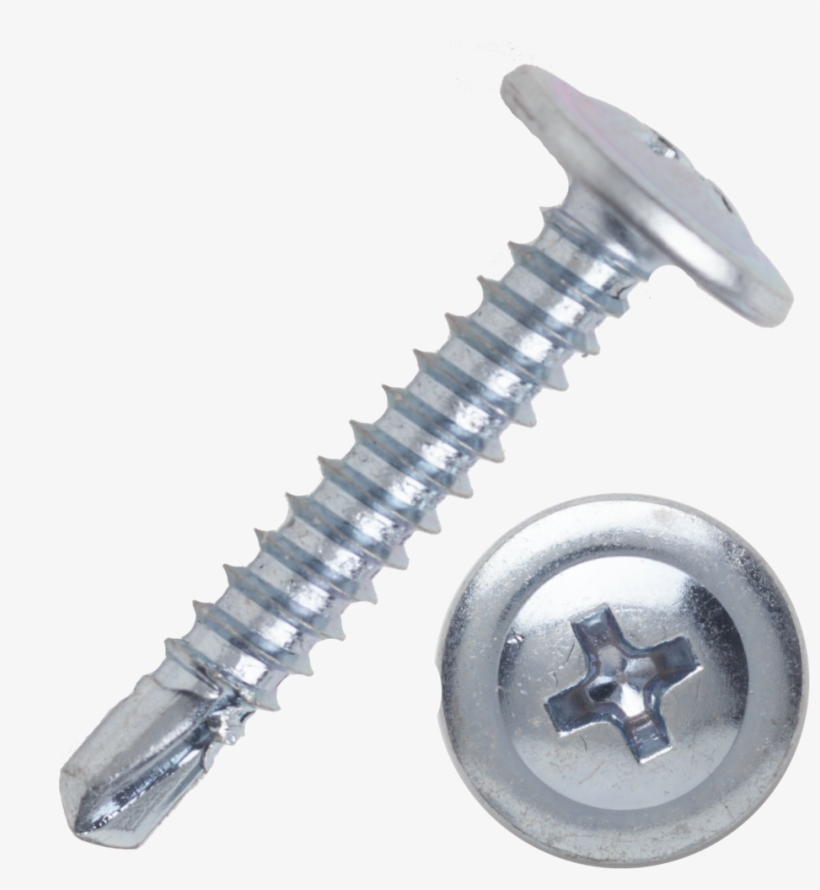 Wafer Head Self Drilling Screws, transparent png #895080