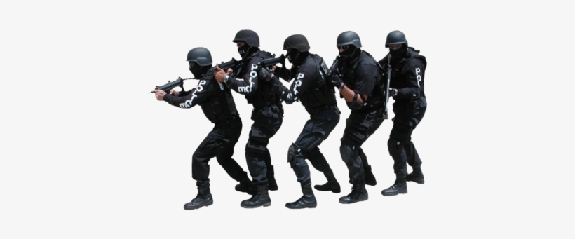 Swat Team Transparent, transparent png #895129