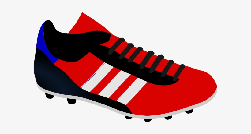 Sport Shoe Clip Art At Clker - 1985 Adidas Soccer Shoes, transparent png #895386