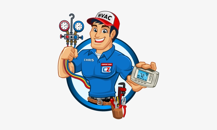 Air Conditioner Clipart Hvac - Air Conditioner Service Man, transparent png #895436