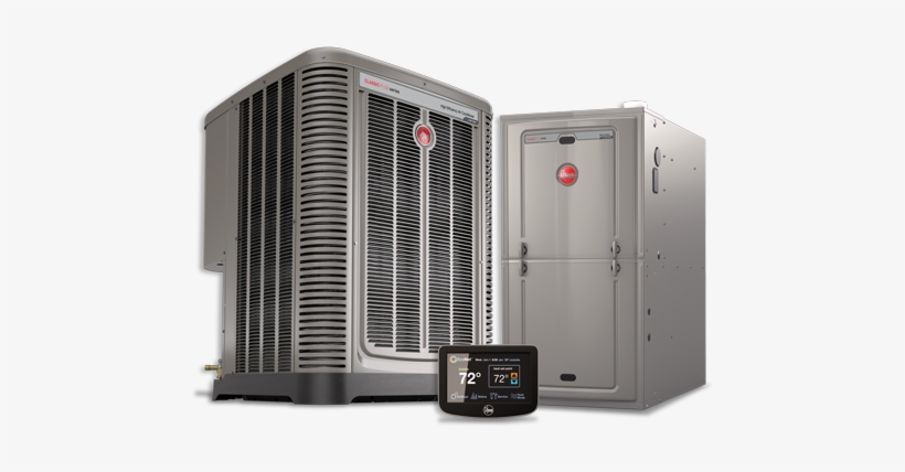 As A Small Company, Gustafson Heating & Air Conditioning - Installed Rheem Hvac, transparent png #895812