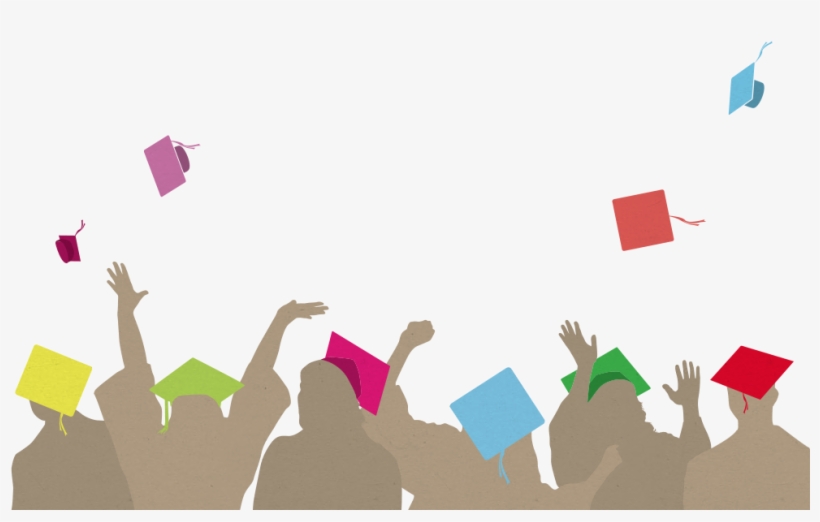 Graduation Border Png - Graduation Ceremony Png, transparent png #896269