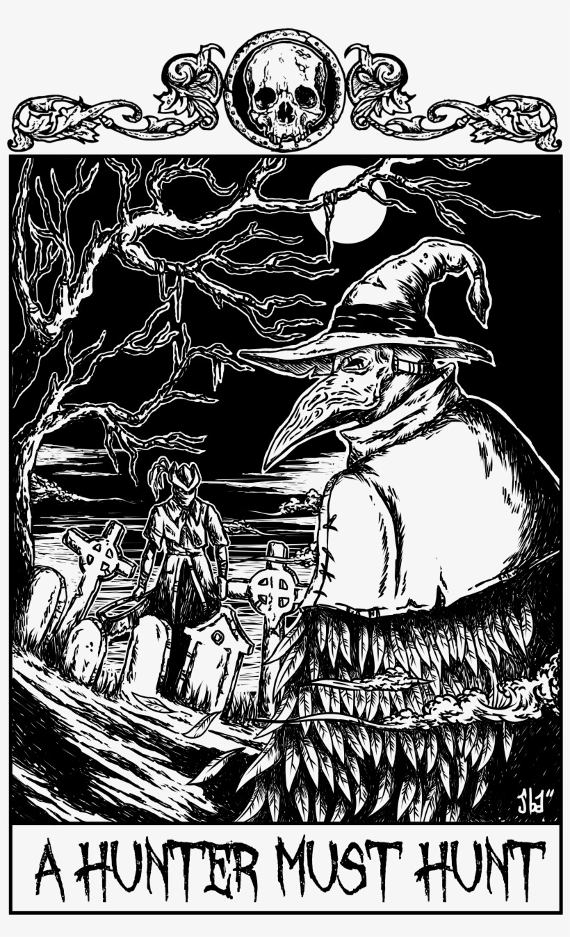 Check My New Bloodborne Inspired T-shirt On - Hunter Bloodborne T Shirt, transparent png #896315