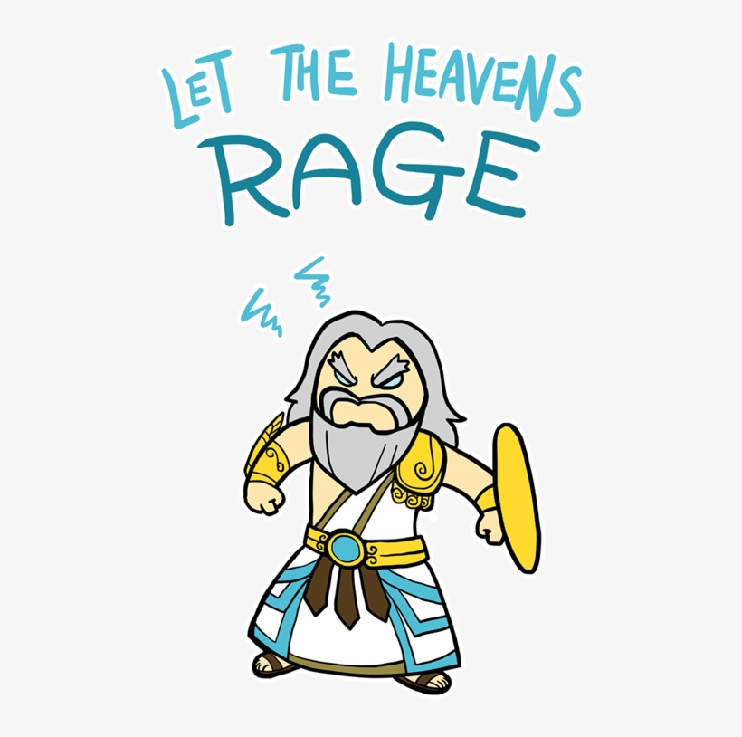 Smite Etiquette - Zeus Chibi, transparent png #896361