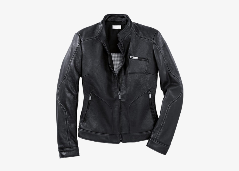 Women Leather Jacket Png Free Download - Women's Leather Jacket Png, transparent png #896363
