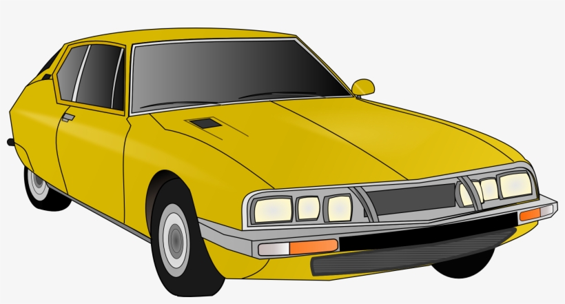Old Car Clip Art Download - Parts Of A Car Vocabulary, transparent png #896442