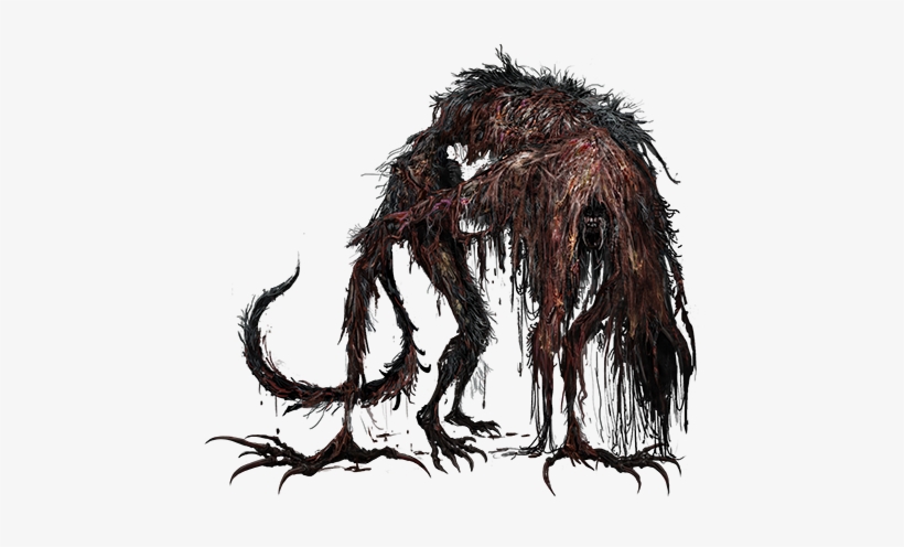 Bloodborne Bestiary Blood Starved Beast Two Column - Blood Starved Beast Png, transparent png #896444