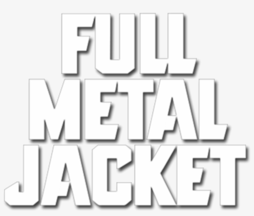 Full Metal Jacket Movie Logo - Full Metal Jacket Logo, transparent png #897099