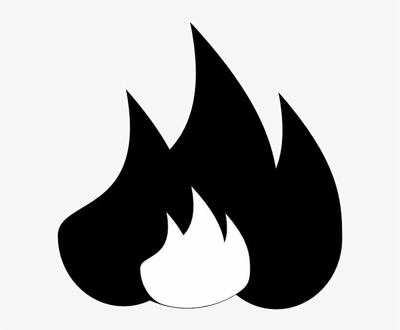 Superman Logos, Superman Fan Art - 🔥 Symbol In Black And White, transparent png #897261