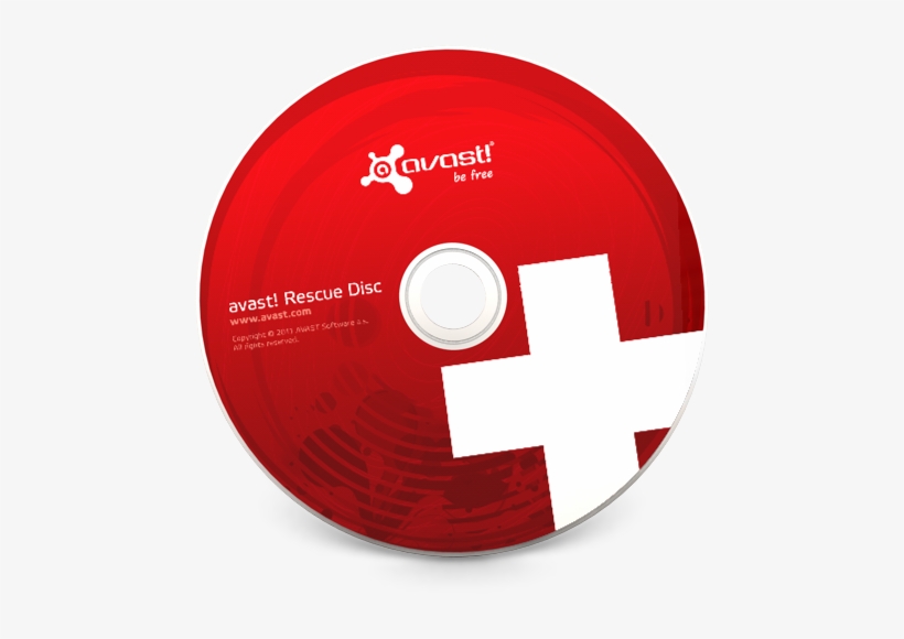 Box Avast Rescue Disc Rgb - Avast Rescue Disc, transparent png #897468