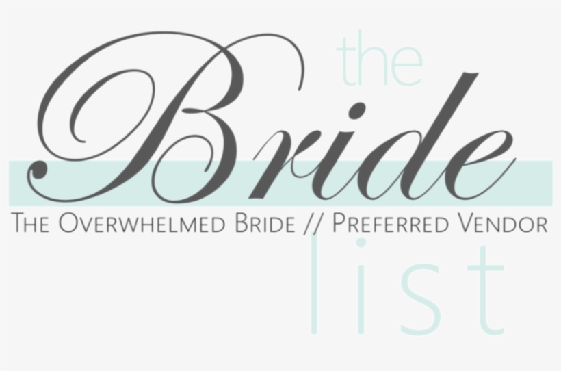 The Bride List Preferred Vendor - Bride.png Ornament (round), transparent png #897572