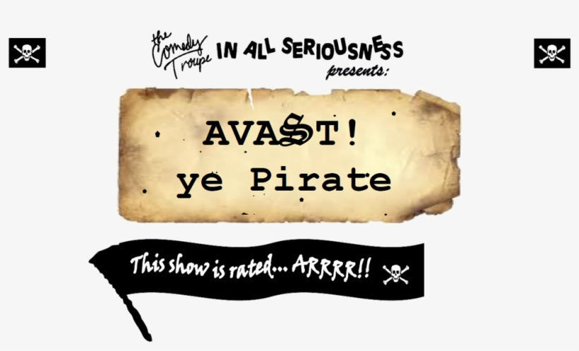 Avast Ye Scurvy Land Lubbers You've Been Shang Hai - Calligraphy, transparent png #897682