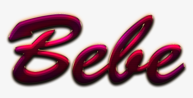 Bebe Name Logo Png - Bebe Name, transparent png #897705
