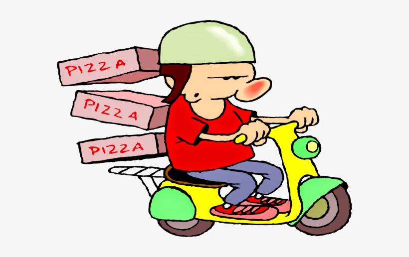 Making Pizza Clipart - Pizza Delivery Clipart, transparent png #897898