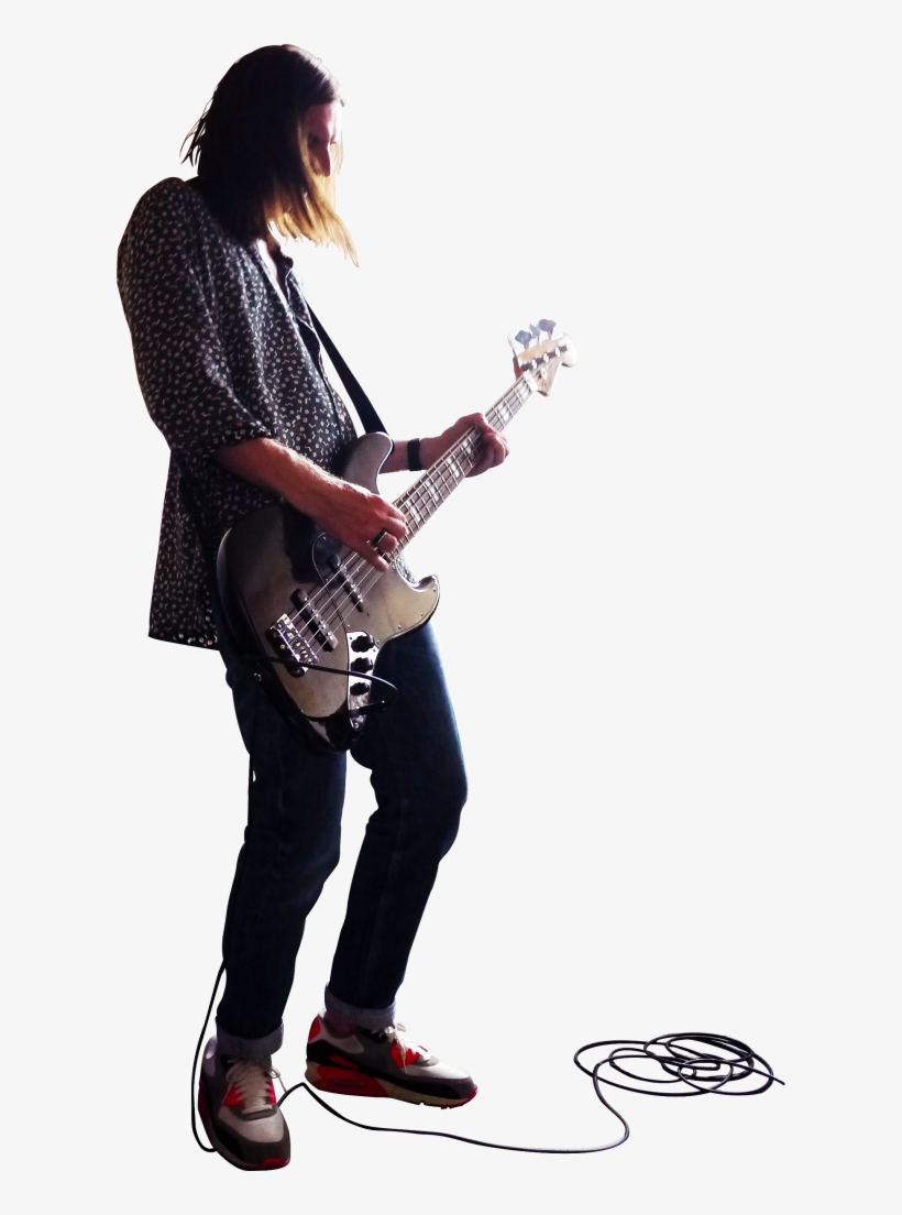 Playing Bass Png Image - People Playing Music Photoshop, transparent png #897923