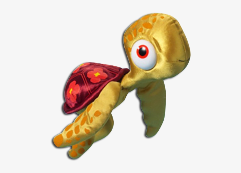 Finding Nemo Turtle Stuffed Animal Plush Toy - Squirt Finding Nemo Png, transparent png #898207