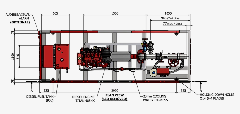 Fire Hydrant Systems - Fire Hydrant System Drawing, transparent png #898421