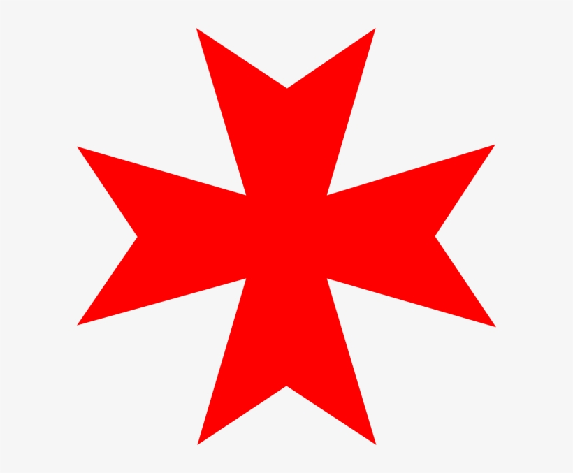Maltese Cross Clip Art - Amalfi Italy Symbol, transparent png #898551