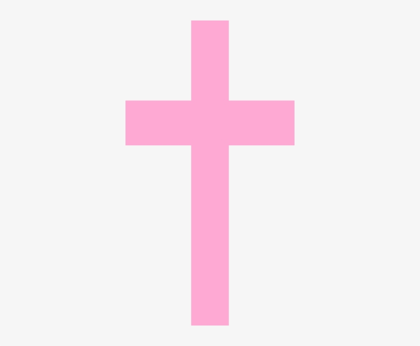 Jpg Transparent Download Holy Cross Clipart - Cross Pink, transparent png #898853