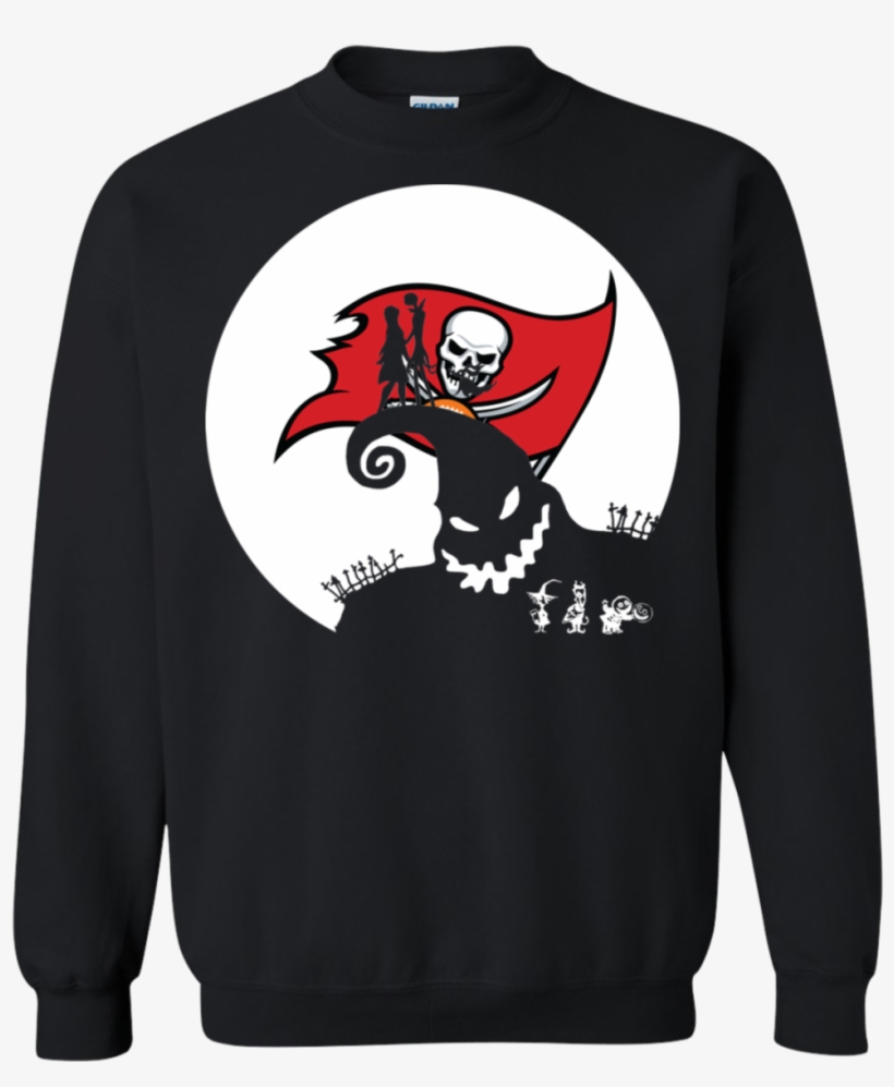 Jack Skellington And Sally Tampa Bay Buccaneers Halloween, transparent png #8900447