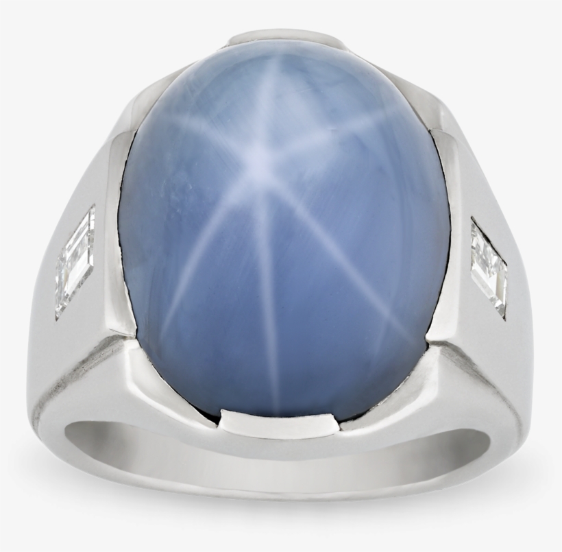 Cabochon Star Sapphire Ring,, transparent png #8900500