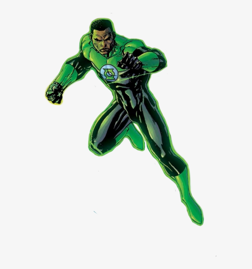 The Green Lantern Clipart Transparent - Green Lantern John Stewart, transparent png #8900501