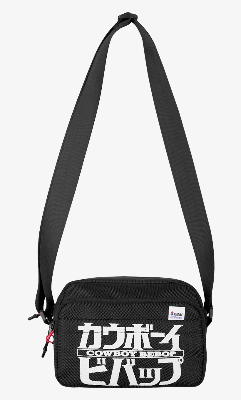 Cowboy Bebop Black And White Crossbody Bag - Shoulder Bag, transparent png #8901180