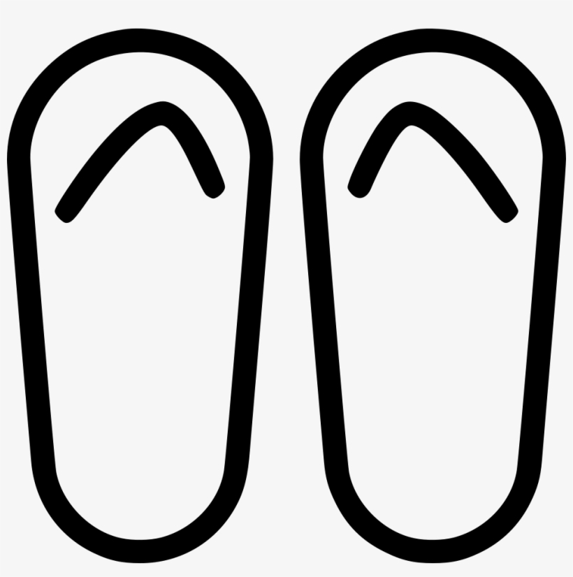 Flip Flops Shoes Beach Footwear Comments, transparent png #8901322