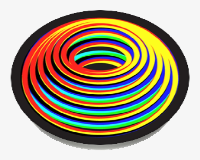 Color Waves In Orb, - Circle, transparent png #8901447