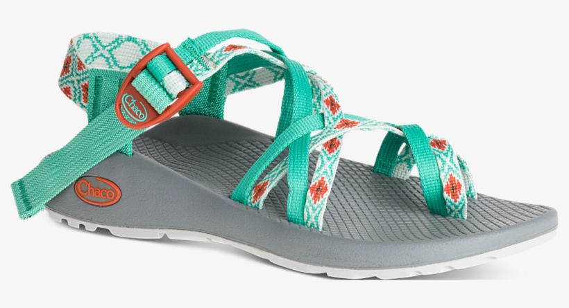 American Made Durable Sandals - Teal And Grey Chacos, transparent png #8901488