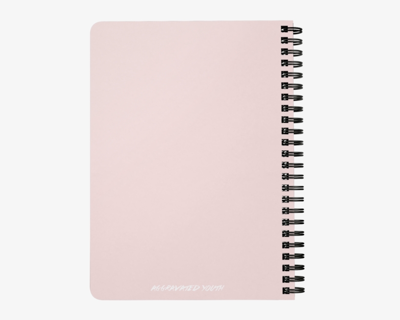 Durag Mlk Spiral Notebook In Pink - Spiral Bound Notebook, transparent png #8901760