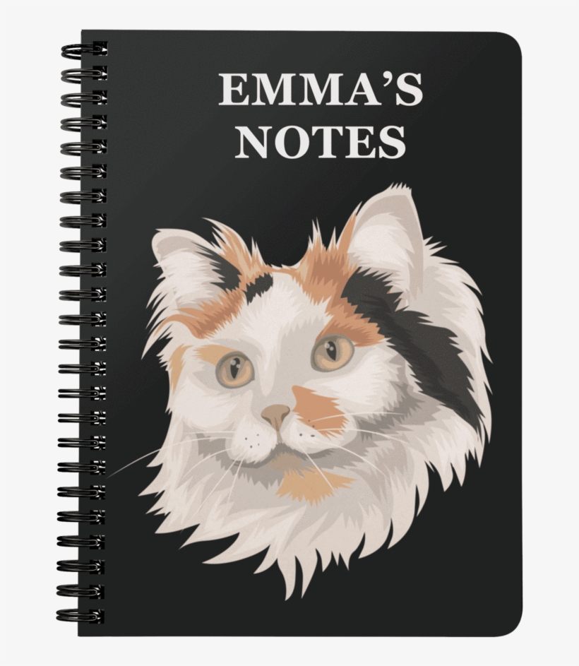 Custom Pet Print Spiral Notebook Custom Pet Print Spiral - Notebook, transparent png #8901830