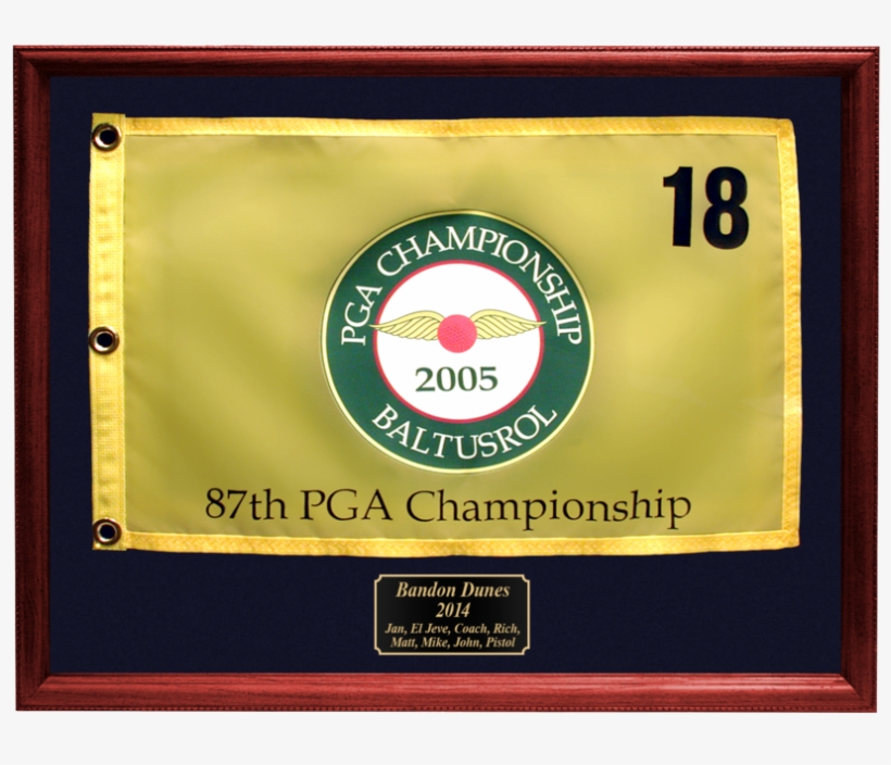 Flag Display Frame - Framed Golf Flag, transparent png #8902107