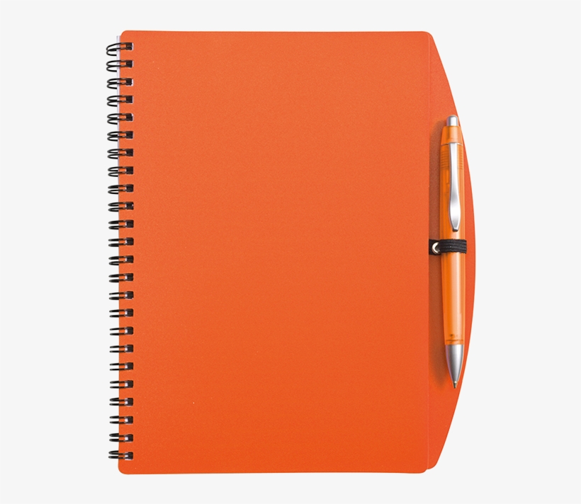 Note Book Orange, transparent png #8902352