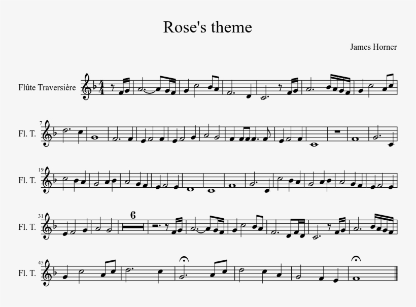 Titanic For Flute - Ave Maria Trumpet, transparent png #8902508