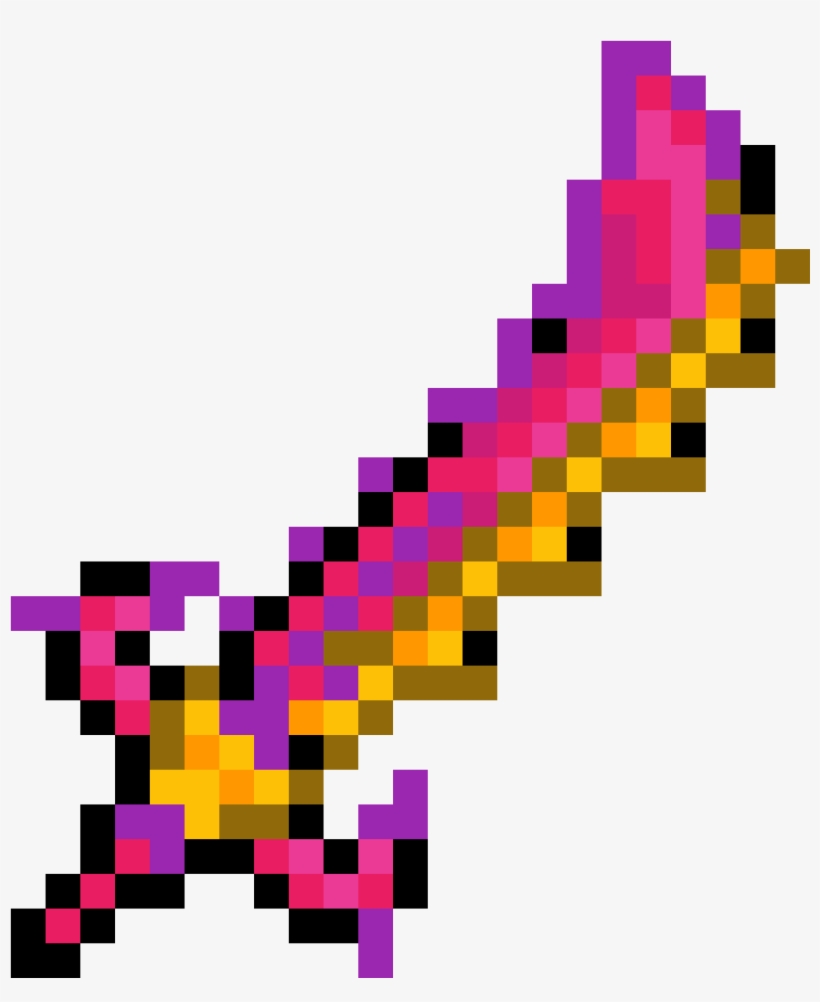Terraria Star Wrath - Star Wrath Png Terraria, transparent png #8902603