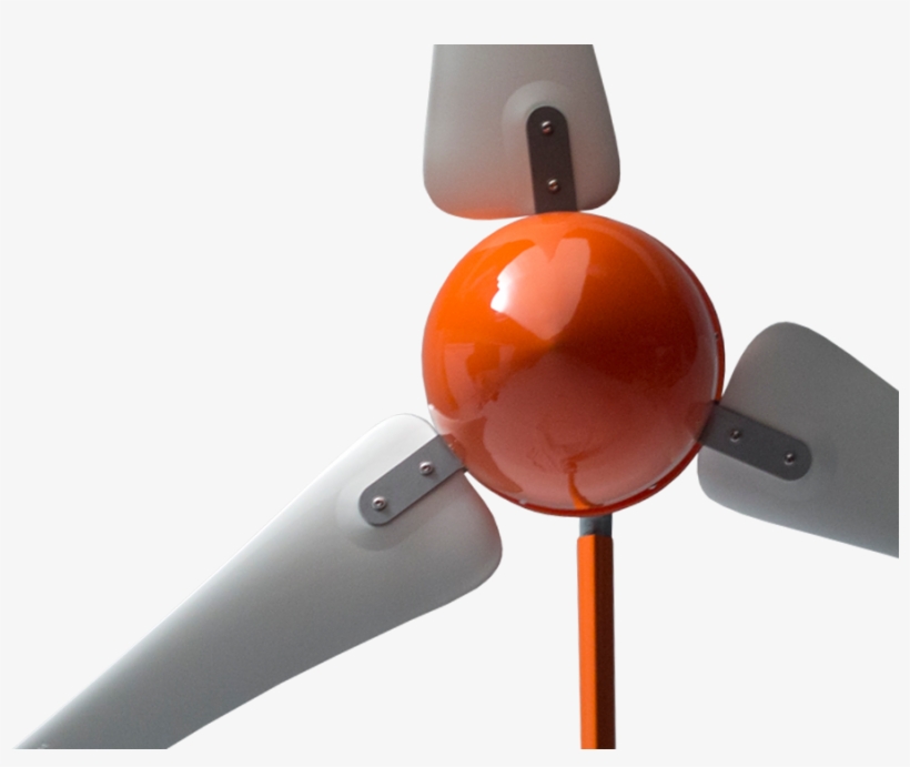Detailed View Of The Windleaf Small Wind Turbine - Wind Turbine, transparent png #8902917