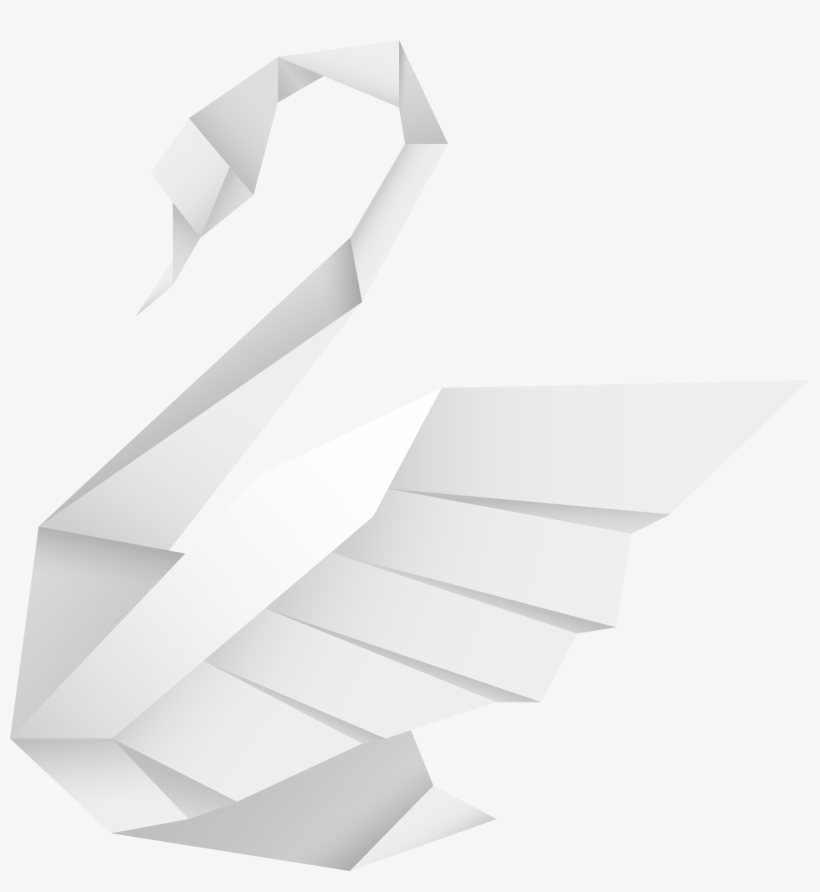 Png Transparent Professional Images Only Origami X - Swan Origami Png Transparent, transparent png #8902977