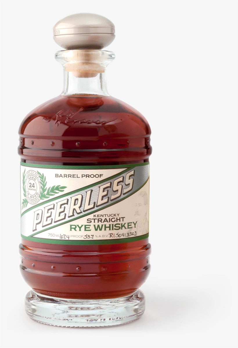 Tb Peerless Whiskey - Bottle, transparent png #8903087