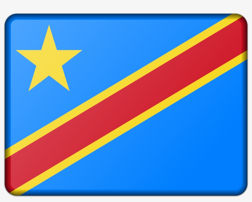 This Free Icons Png Design Of Flag Of Democratic Republic, transparent png #8903408