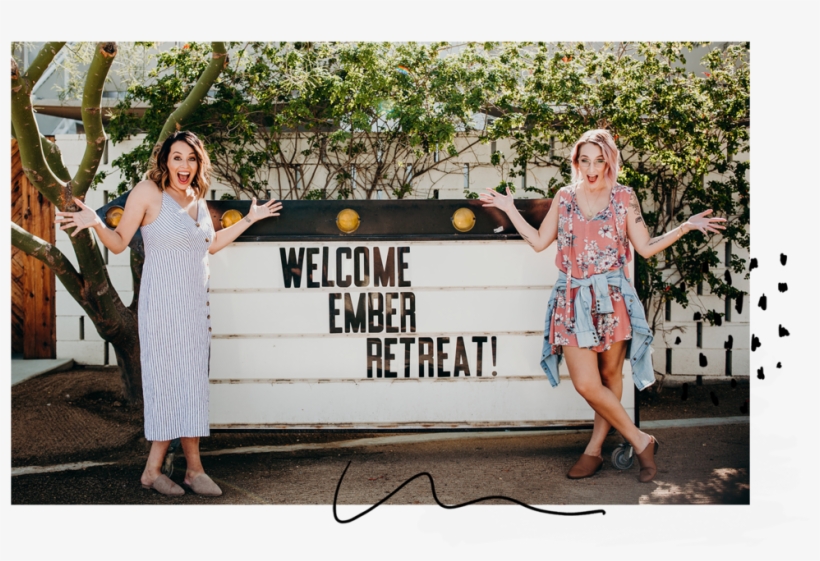 Ember-retreat About Page Header - Girl, transparent png #8903412