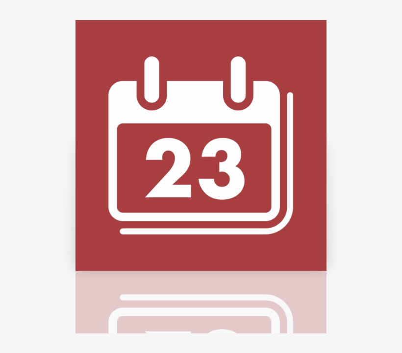 Mirror, Ical Icon - Calendar Icon, transparent png #8903990