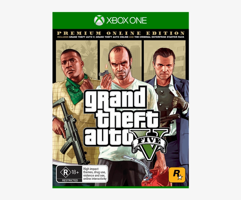 Grand Theft Auto V - Gta 5 Premium Online Edition, transparent png #8905299