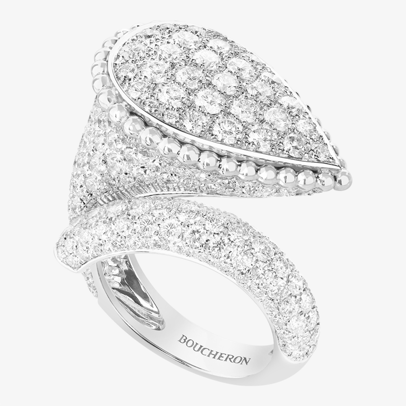 Large Diamond Pave Ribbon Rings, transparent png #8905876