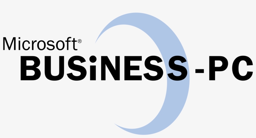 Microsoft Business Pc Logo Png Transparent - Graphic Design, transparent png #8906054