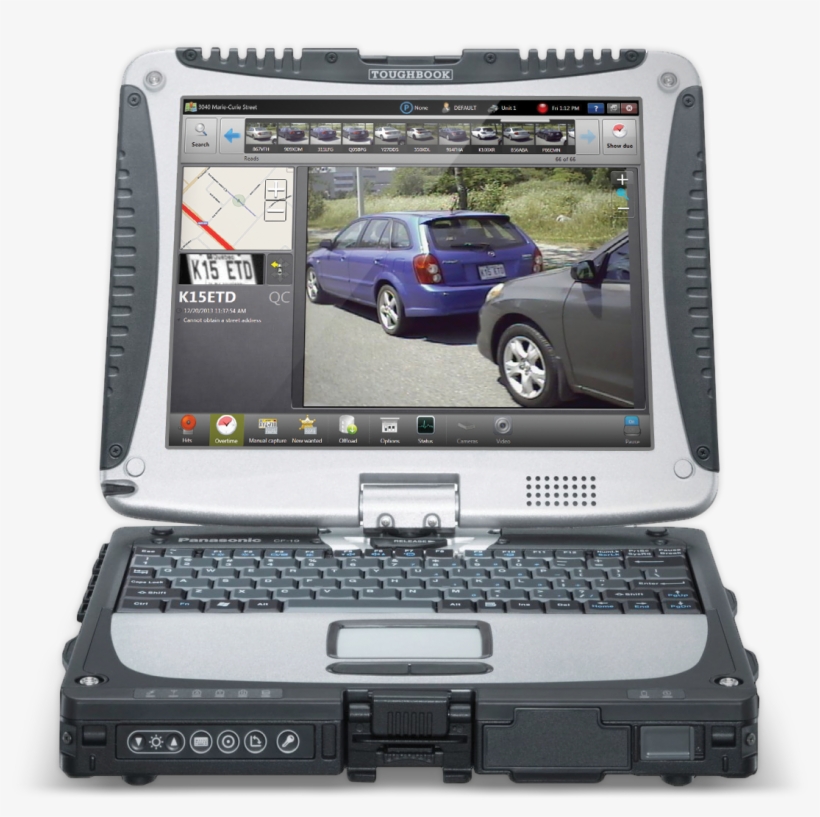 License Plate Recognition - Panasonic Toughbook Cf 19 I5, transparent png #8906368