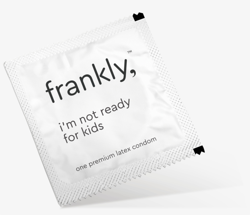 Frankly, Trifold Condom - Label, transparent png #8906834